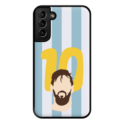 Number 10 - Messi Phone Case for Galaxy S21 Plus