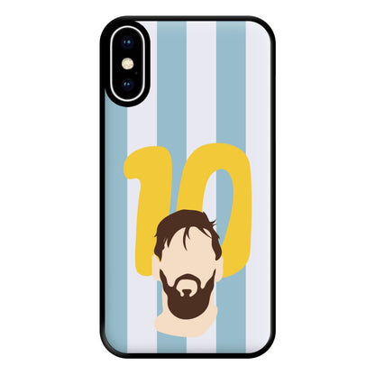 Number 10 - Messi Phone Case for iPhone XS Max