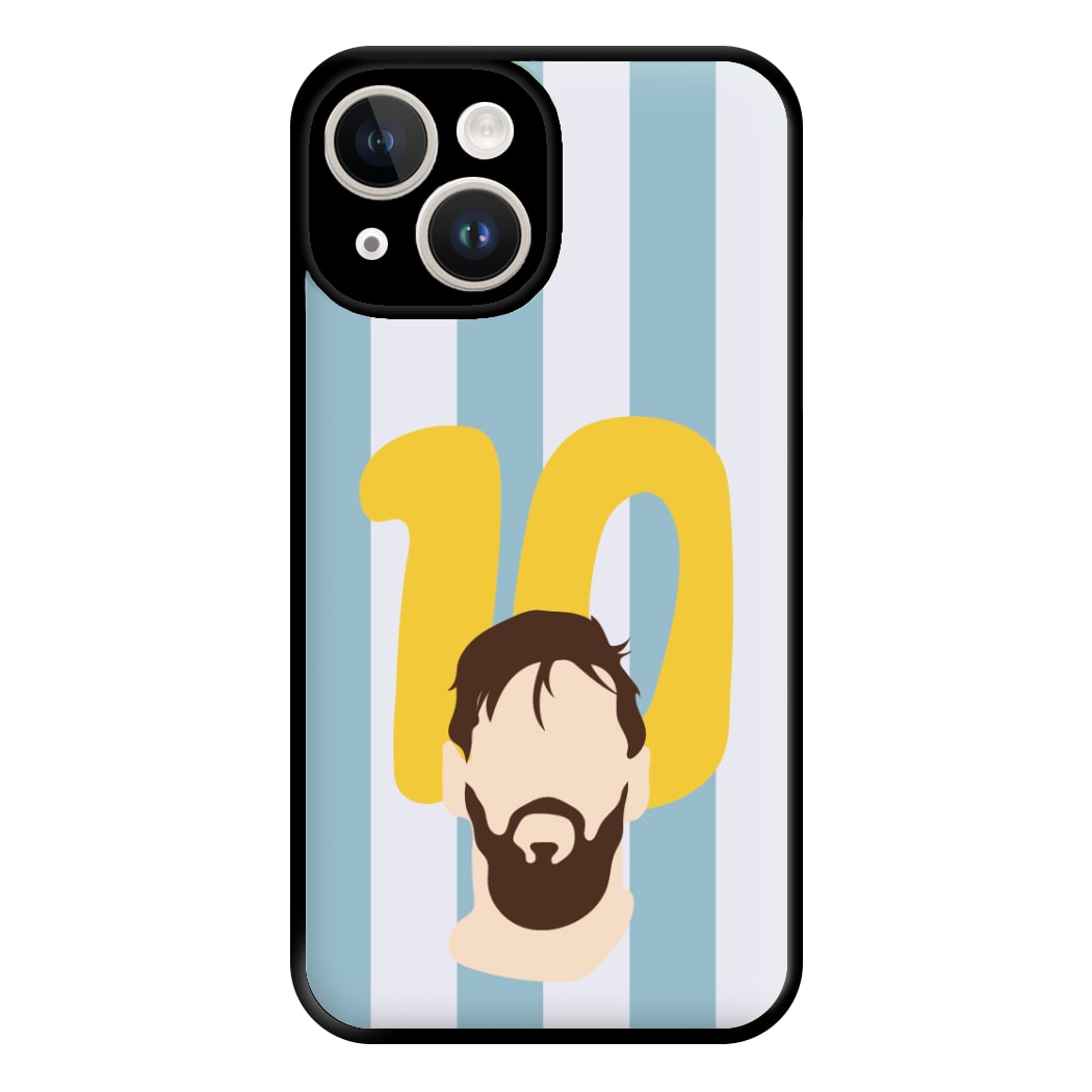 Number 10 - Messi Phone Case for iPhone 14