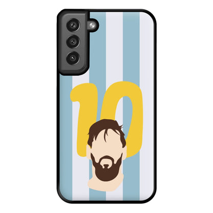 Number 10 - Messi Phone Case for Galaxy S21FE