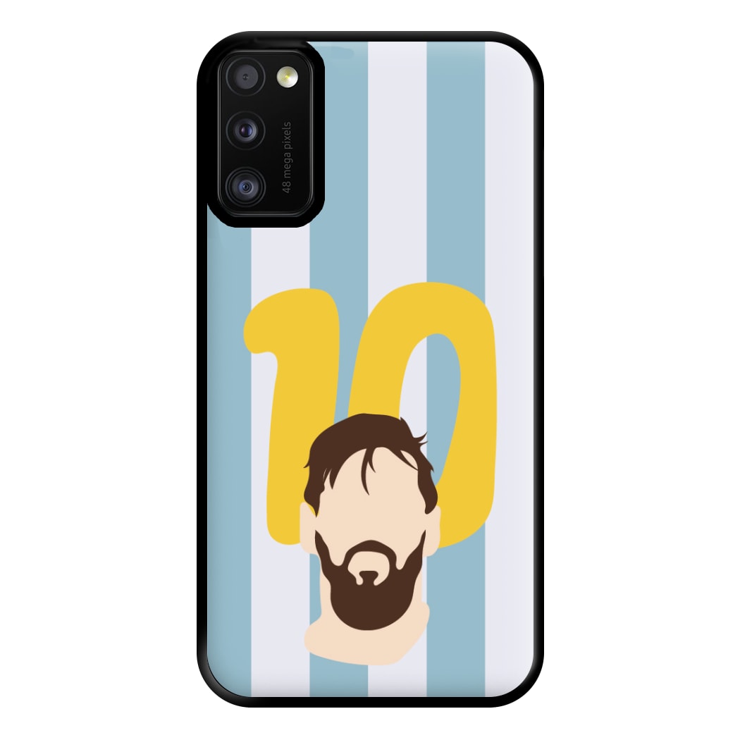 Number 10 - Messi Phone Case for Galaxy A41