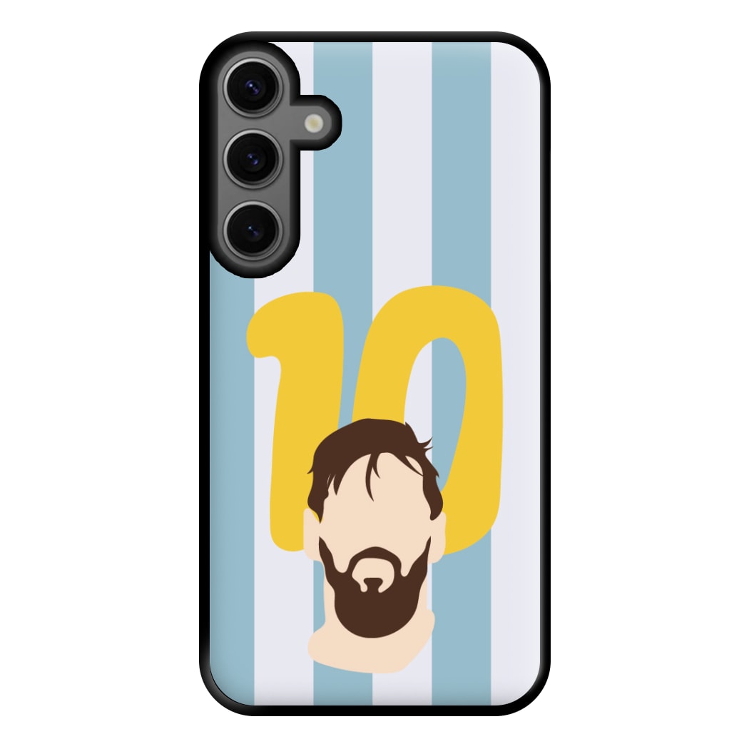 Number 10 - Messi Phone Case for Galaxy S23FE