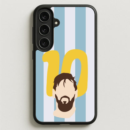 Number 10 - Messi Phone Case for Galaxy S25FE