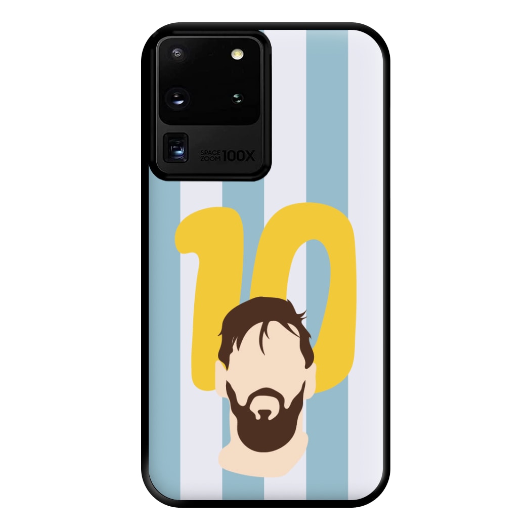 Number 10 - Messi Phone Case for Galaxy S20 Ultra