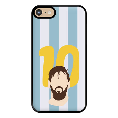 Number 10 - Messi Phone Case for iPhone 6 / 7 / 8 / SE