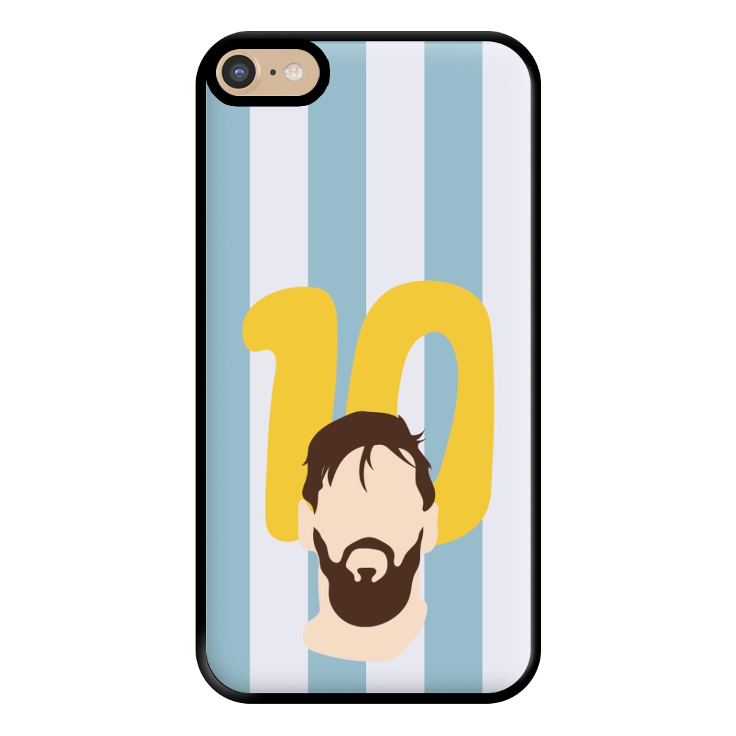 Number 10 - Messi Phone Case for iPhone 6 Plus / 7 Plus / 8 Plus