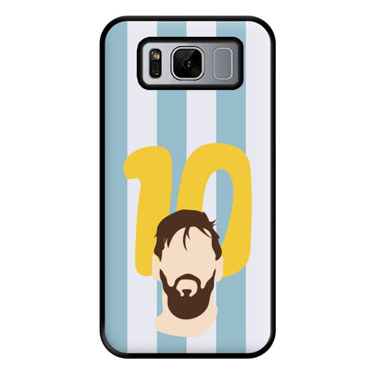 Number 10 - Messi Phone Case for Galaxy S8 Plus