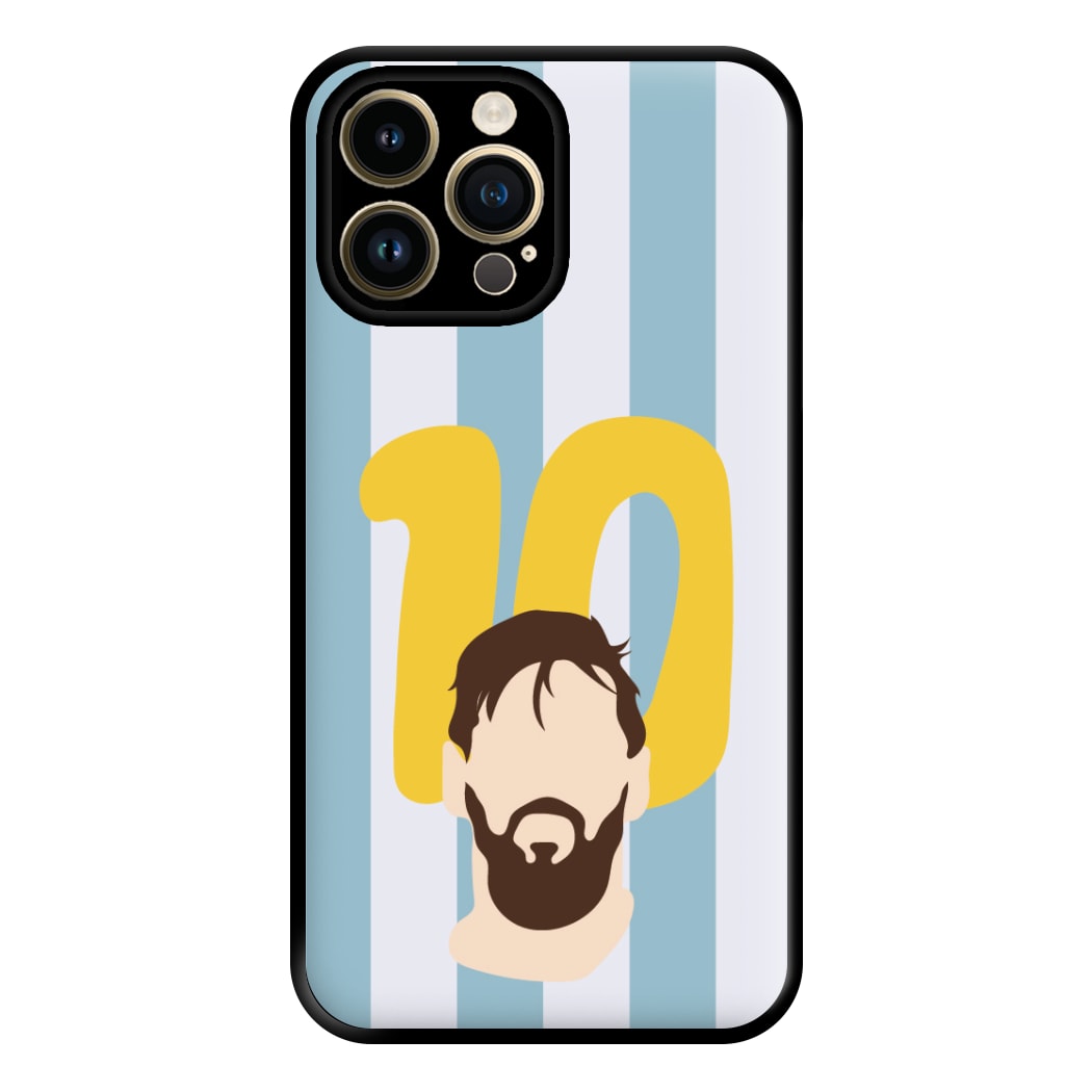 Number 10 - Messi Phone Case for iPhone 14 Pro Max