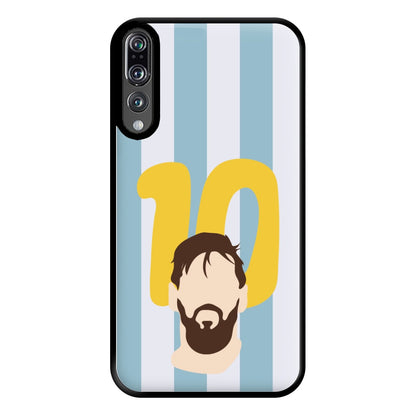 Number 10 - Messi Phone Case for Huawei P20 Pro