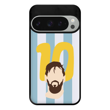 Number 10 - Messi Phone Case for Google Pixel 9 Pro XL