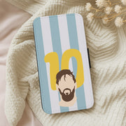 Number 10 - Messi Flip / Wallet Phone Case 5