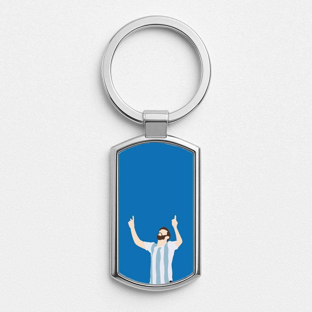 Argentina - Messi Luxury Keyring