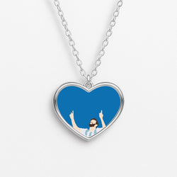 Argentina - Messi Heart Necklace