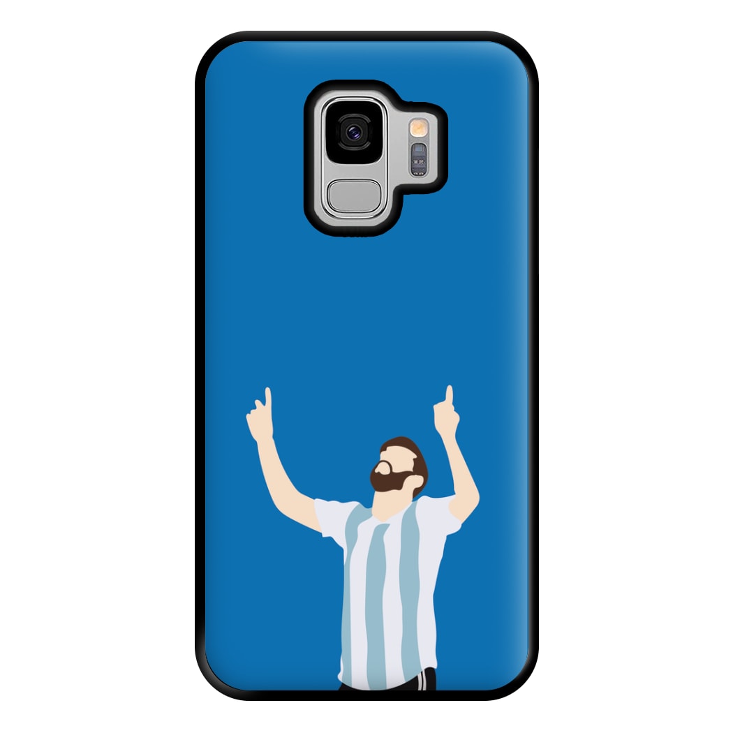 Argentina - Messi Phone Case for Galaxy S9 Plus