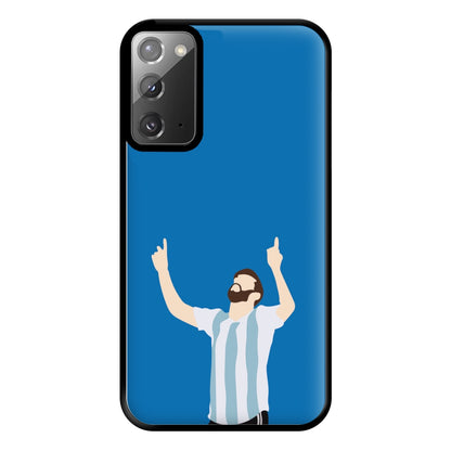 Argentina - Messi Phone Case for Galaxy Note 20 Ultra