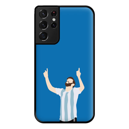 Argentina - Messi Phone Case for Galaxy S21 Ultra