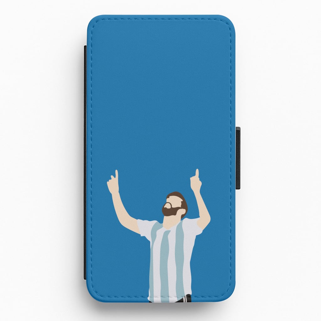 Argentina - Messi Flip / Wallet Phone Case