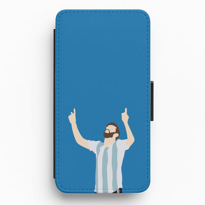 Argentina - Messi Flip / Wallet Phone Case