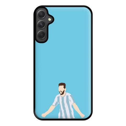 Messi Phone Case for Galaxy A14