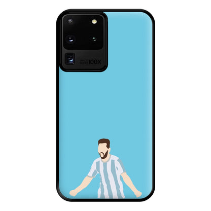 Lionel Messi Phone Case for Galaxy S20 Ultra