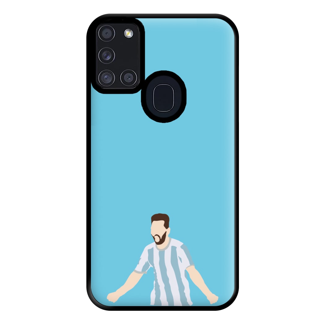 Messi Phone Case for Galaxy A21s