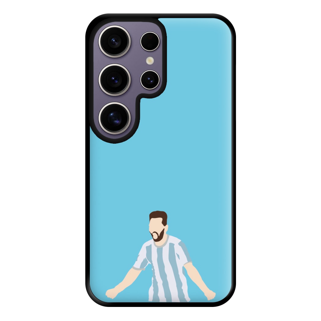 Lionel Messi Phone Case for Galaxy S25 Ultra