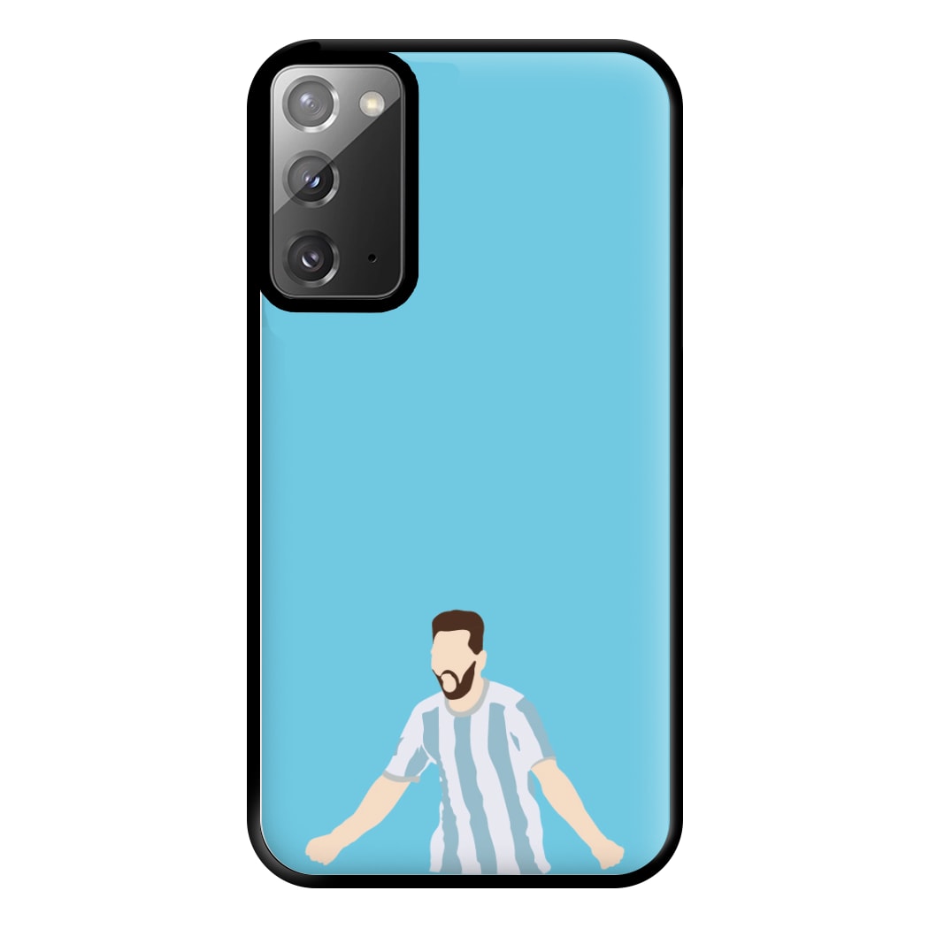 Lionel Messi Phone Case for Galaxy Note 20 Ultra