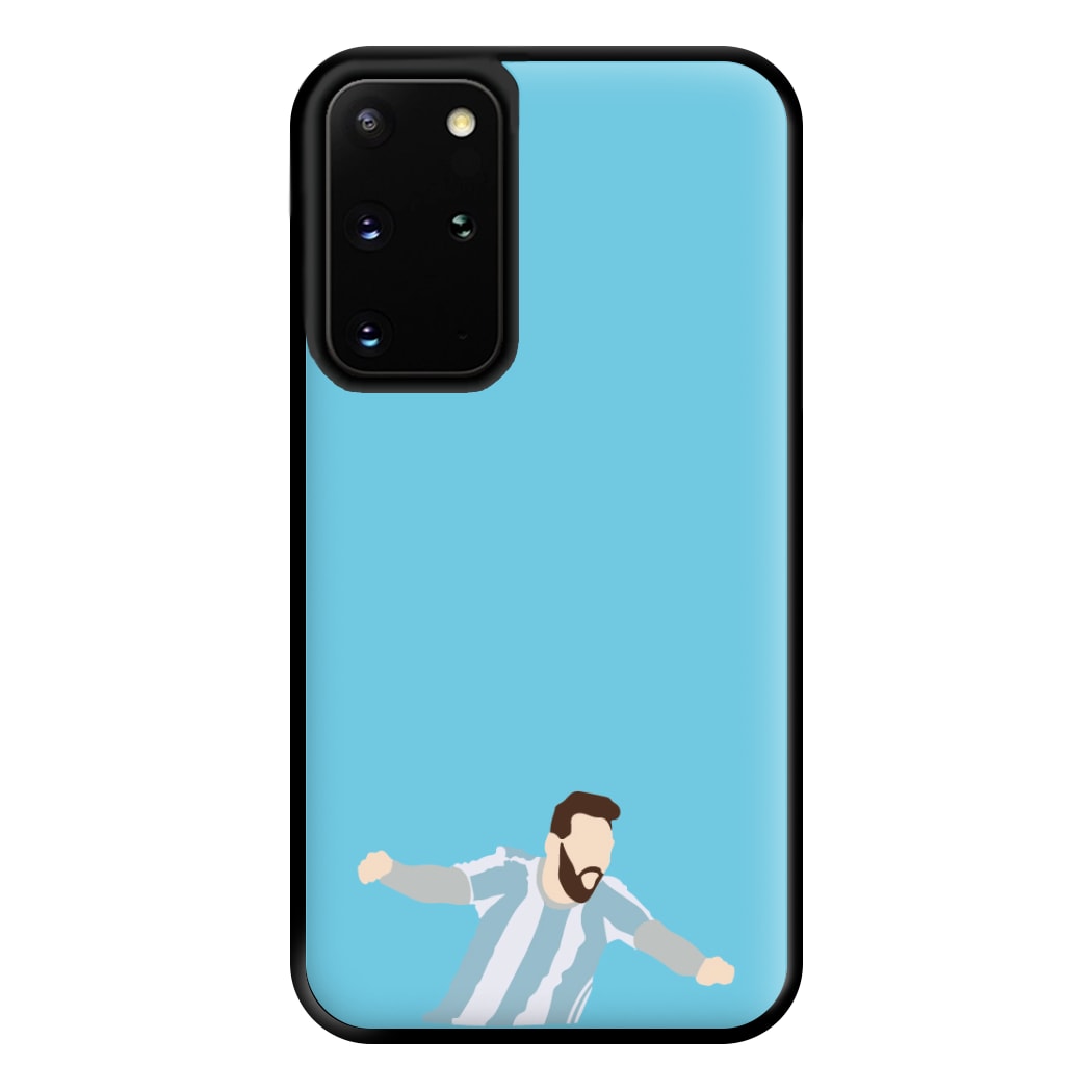 Goal - Messi Phone Case for Galaxy S20 Plus