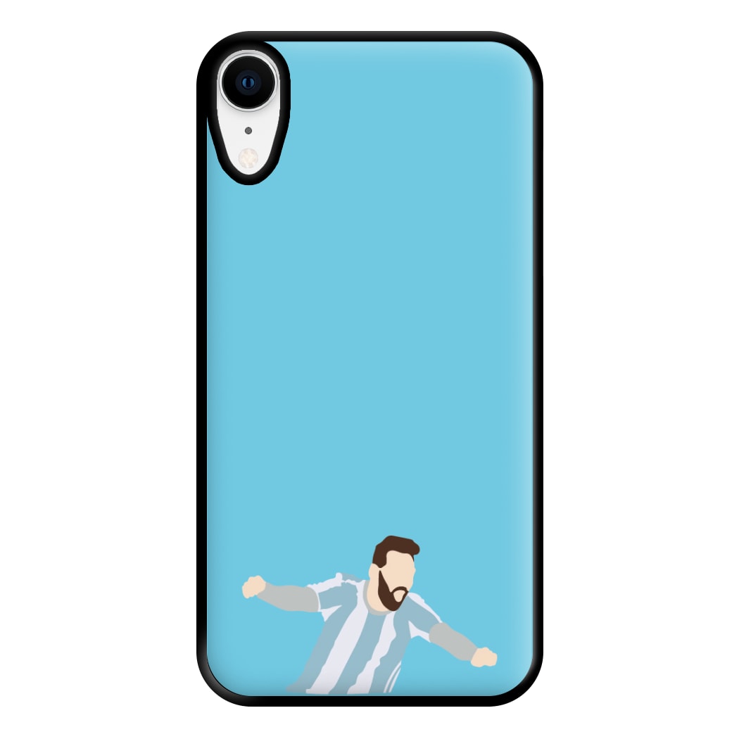 Goal - Messi Phone Case for iPhone XR