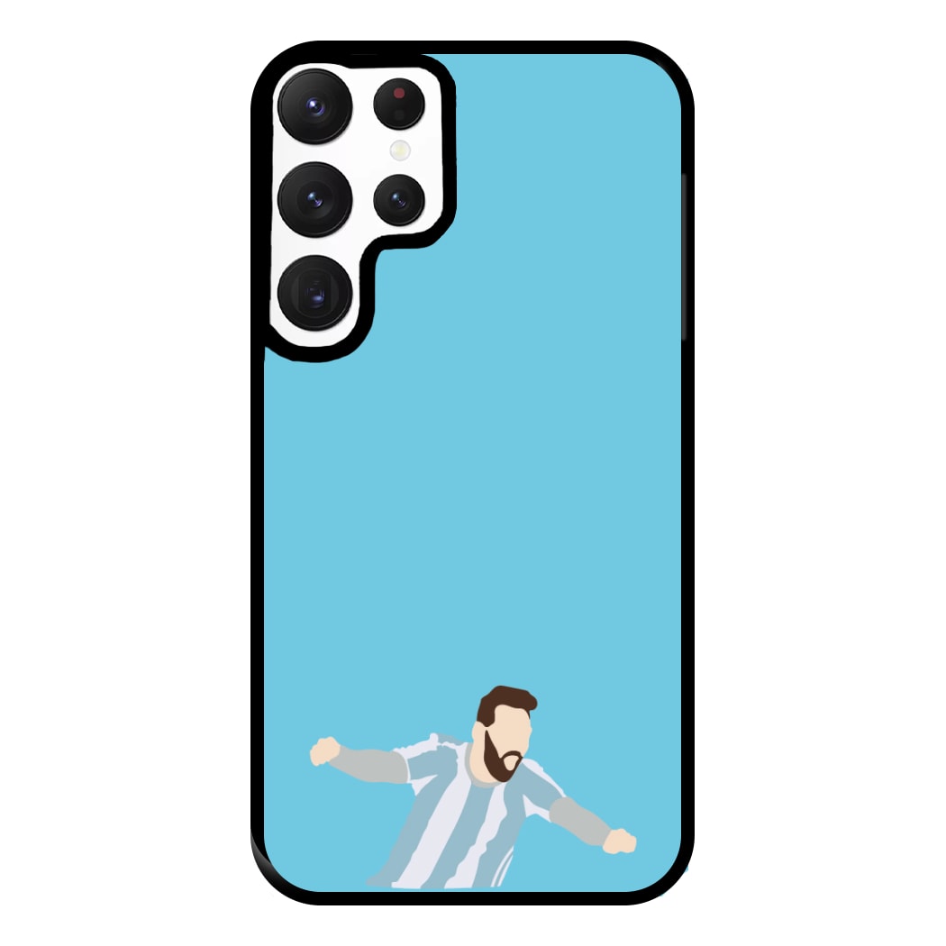 Goal - Messi Phone Case for Galaxy S22 Ultra