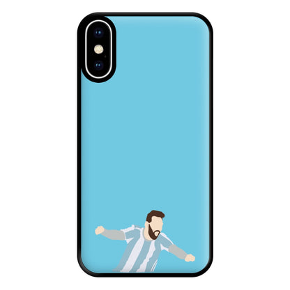 Goal - Messi Phone Case for iPhone XS Max