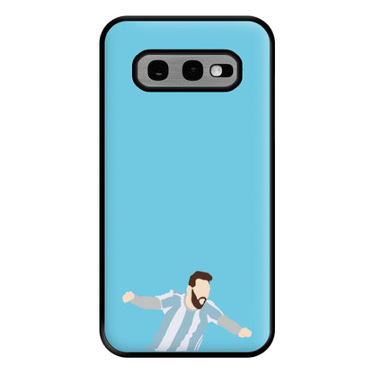 Goal - Messi Phone Case for Galaxy S10e