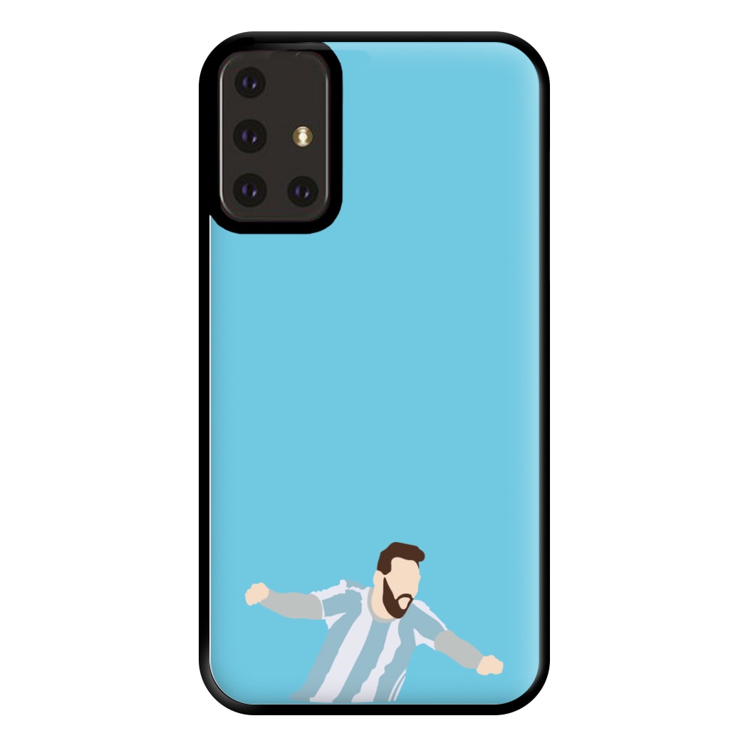 Goal - Messi Phone Case for Galaxy A71