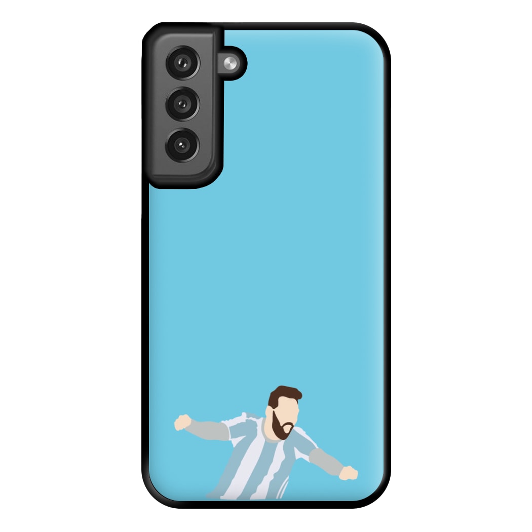 Goal - Messi Phone Case for Galaxy S21FE