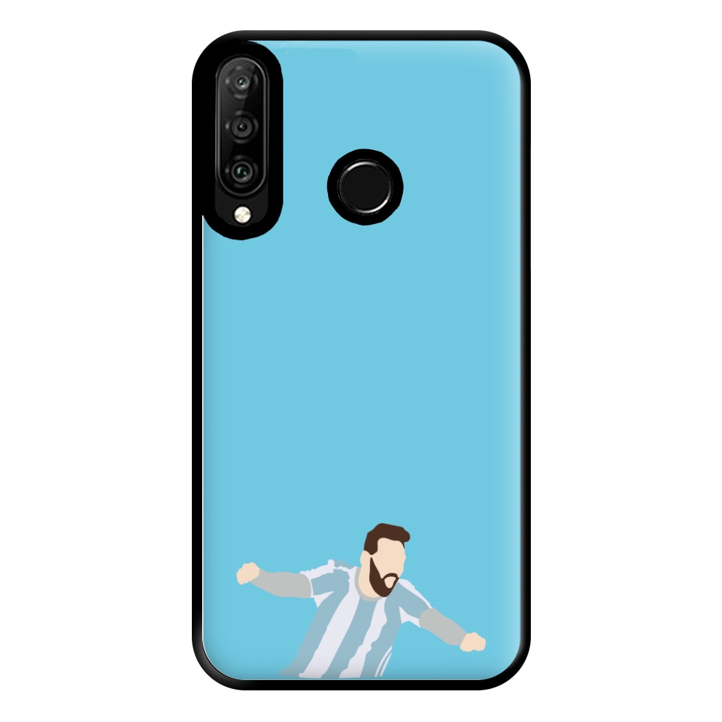 Goal - Messi Phone Case for Huawei P30 Lite