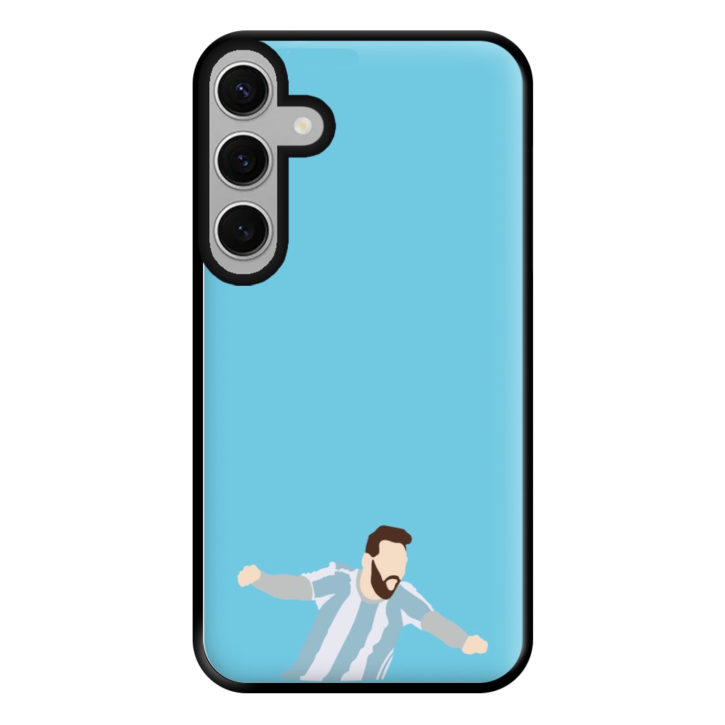 Goal - Messi Phone Case for Galaxy S24FE