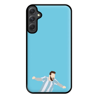 Goal - Messi Phone Case for Galaxy A54