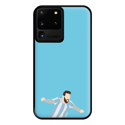 Goal - Messi Phone Case for Galaxy S20 Ultra