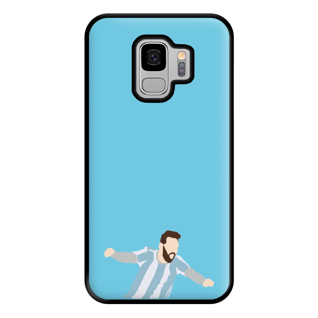 Goal - Messi Phone Case for Galaxy S9 Plus