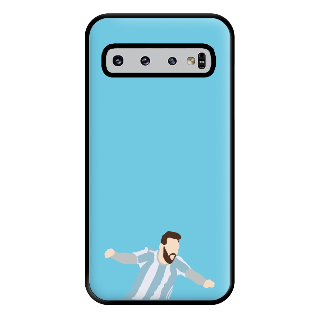 Goal - Messi Phone Case for Galaxy S10 Plus