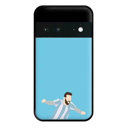 Goal - Messi Phone Case for Google Pixel 6a