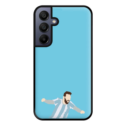 Goal - Messi Phone Case for Galaxy A15