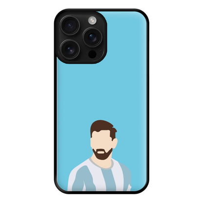 Face - Messi Phone Case for iPhone 16 Pro Max