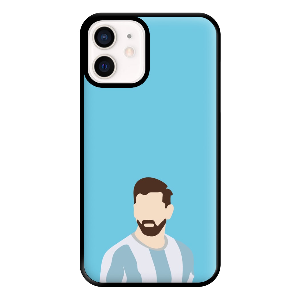 Face - Messi Phone Case for iPhone 12 Mini