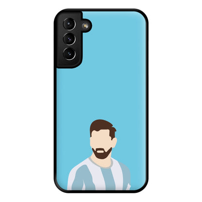 Face - Messi Phone Case for Galaxy S21 Plus