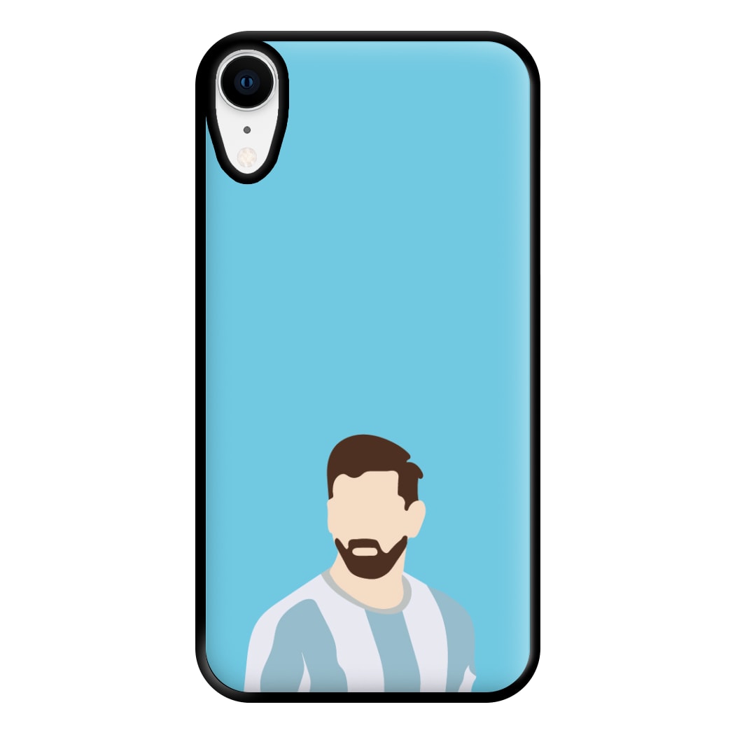 Face - Messi Phone Case for iPhone XR