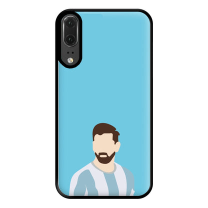 Face - Messi Phone Case for Huawei P20