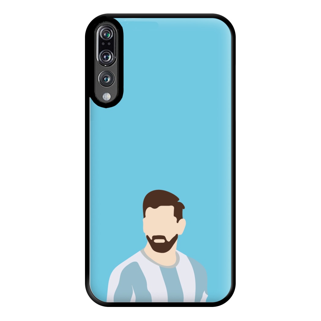 Face - Messi Phone Case for Huawei P20 Pro