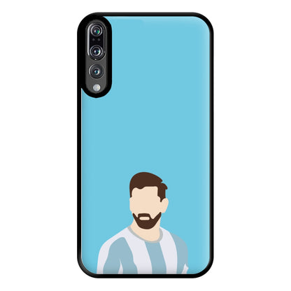 Face - Messi Phone Case for Huawei P20 Pro