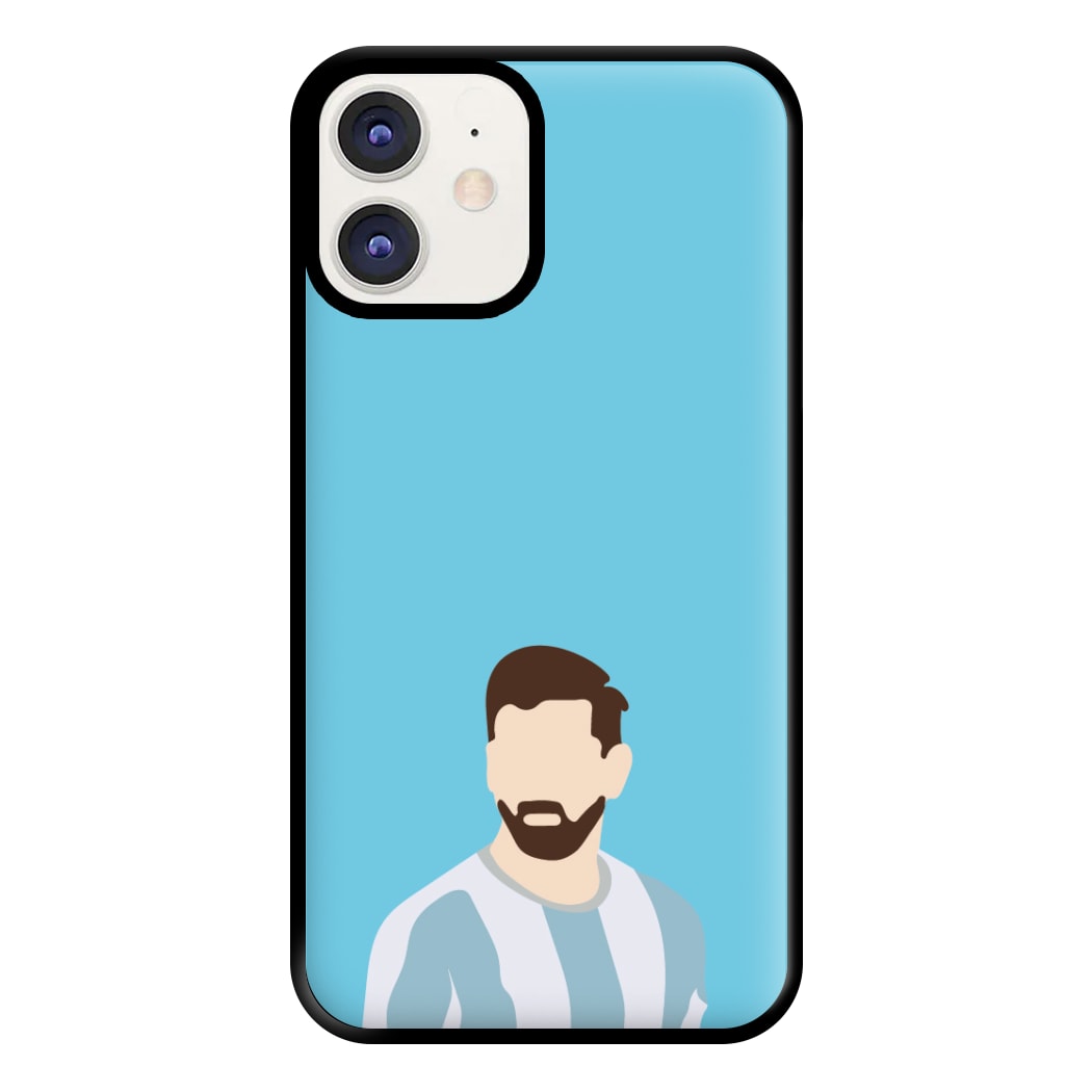 Face - Messi Phone Case for iPhone 12 / 12 Pro